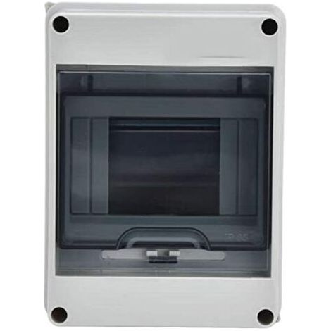 Coffret Electrique Etanche Exterieur IP65, 5 Modules, ABS de Surface en Plastique, Boite de Boitier Etanche Electrique Exterieur, Armoire de Contrle, Coffret Modulaire Boitier de Jonction (5 Way) (1/4)