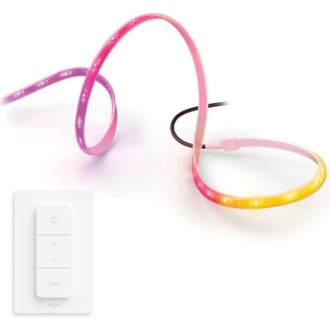 Philips Hue Flux Ruban LED outdoor 5 Mètres Lumière blanche et colorée - Incl. Câble d'alimentation, White and Color Ambiance (1/5)