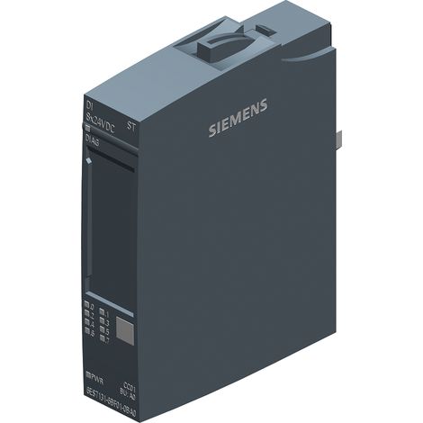 6ES7131-6BF01-0BA0 - SIMATIC ET 200SP, Module d'entrées TOR, DI 8x 24V, Siemens (1/2)