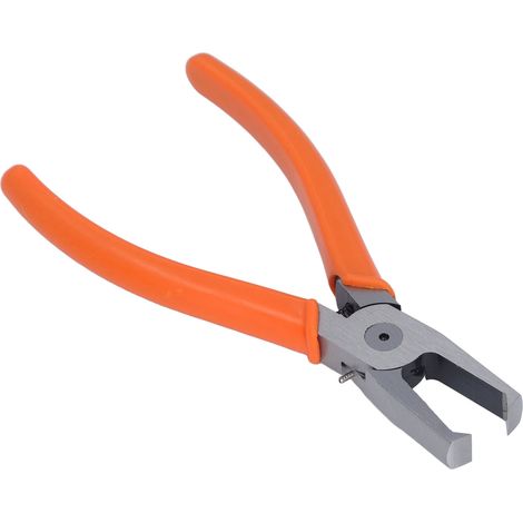 Pince coupante à 90 degrés CRV portable à bec coudé de 10 mm pour broches de tubes électroniques, broches de circuits imprimés, réparations électroniques (1/5)
