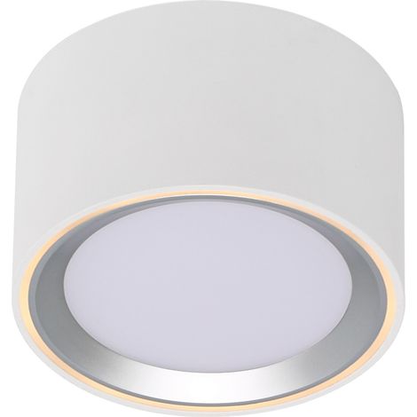 Surface spot FALLON Métal Blanc/Acier, H.6 - IP20 - LED Module /Nordlux Intérieur (1/5)
