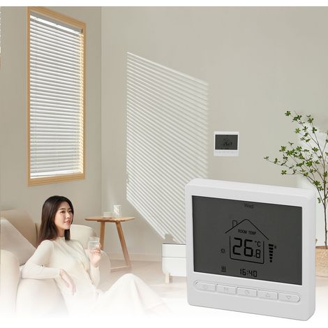 Régulateur de température à eau pour climatiseur, liaison du panneau de température de la pompe à chaleur air-air 220 V (1/5)