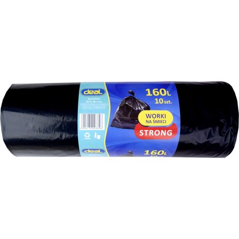 Müllsäcke 160L, reißfest, LD, 10 Stück im Angebot
