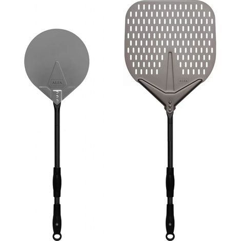 Alfa Forni Pizza Schaufel Set Medium 2-teilig Pizzaschaufel und Pizzaschieber AC-SETM (1/5)