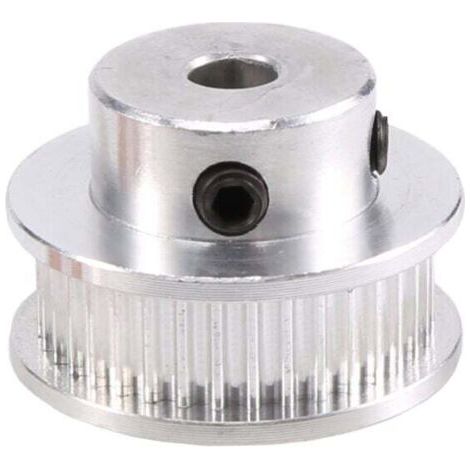 Kit Poulie Courroie Distribution Aluminium pour Imprimante 3D CNC 2 Ensembles Mécanique Synchrone (1/4)