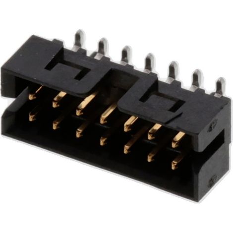 Molex 878321420 Stiftleiste kodierbar, mit Verriegelung Rastermaß: 2 mm Polzahl Gesamt: 14 Anzahl Re