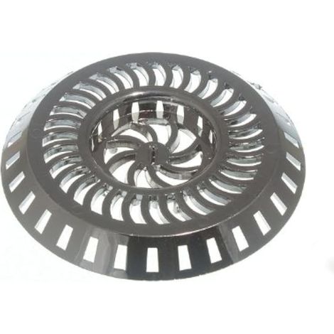 One Stop DIY Bonde pour évier de douche en plastique chromé 80 mm