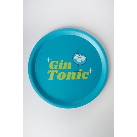 Vassoio Gin Tonic D 34,8 cm Azzurro Blogo
