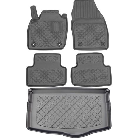 ARISTAR 193880G Baule + Tappetini ARISTAR 603429 - Volkswagen T-Cross Crossover dal 04.2019, piede AV2 anteriore - INSTALLATI (1/5)