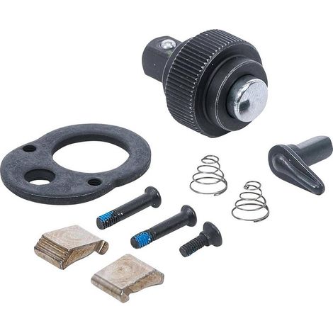 Kit de Réparation pour Tête à Cliquet 6,3 mm (1/4) - Compatible Art. 72113, 72114 - Réparation Facile et Rapide - D-Work (1/5)