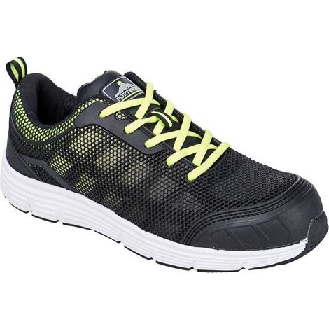 Tennis Tove Steelite S1p Couleur : Noir/vert Taille 48 - Portwest (1/2)