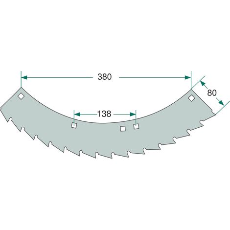 Links- und Rechtshänder-Schneidemesser für Kemper M6008