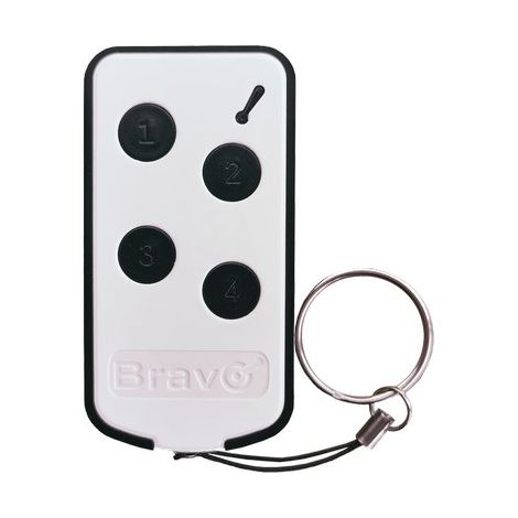 RADIOCOMANDO APRICANCELLO PASSEPARTOUT BRAVO  MHZ 433/868 BANCHI 4  + CR2032