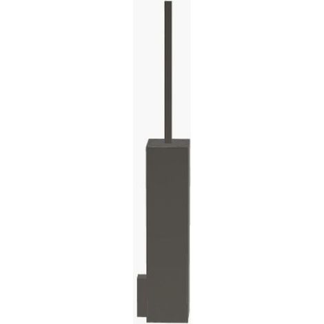 Colombo Design Miniq porta scopino a parete zirconium codice prod: B50070HPS1