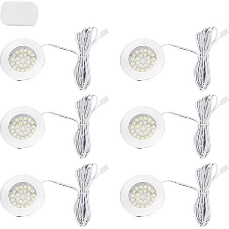 Spot LED - 3 W - Blanc Chaud - Design Ultrafin - Pour Éclairage Intérieur - Lot de 1 (1/5)