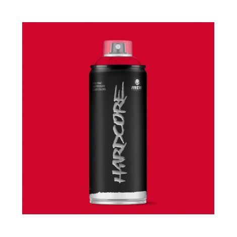 Bombe de peinture - MONTANA COLORS - Hardcore 2 - Rouge Madrid - 0.34 kg - Haute pression (1/2)