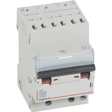 Modulaire Installatieautomaat DX3 3P Karakteristiek D 25A 6kA - LEG408077