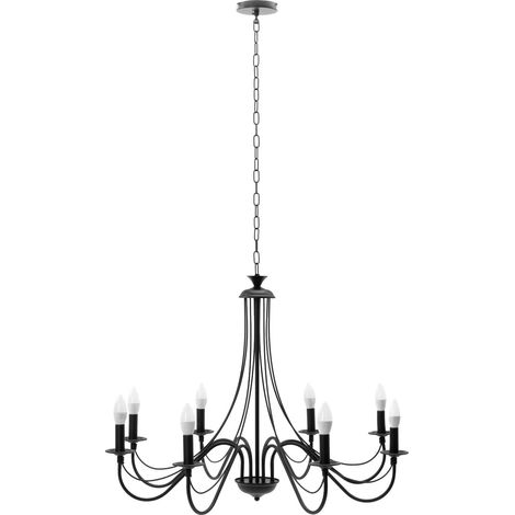 HÄNGELAMPE APP648-8CP BLACK