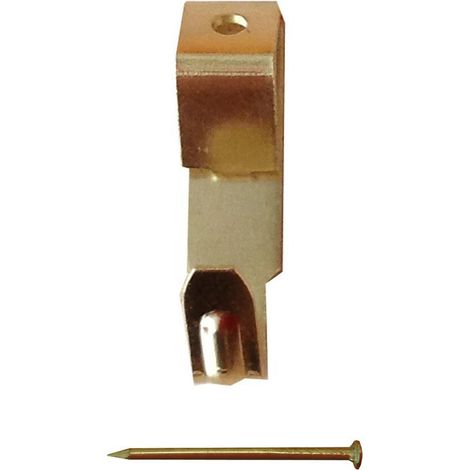 GANCIO PER QUADRO X N. 1 ACC OTTON C/SPILLO 10 PZ- DIESSE- 15,0 pz