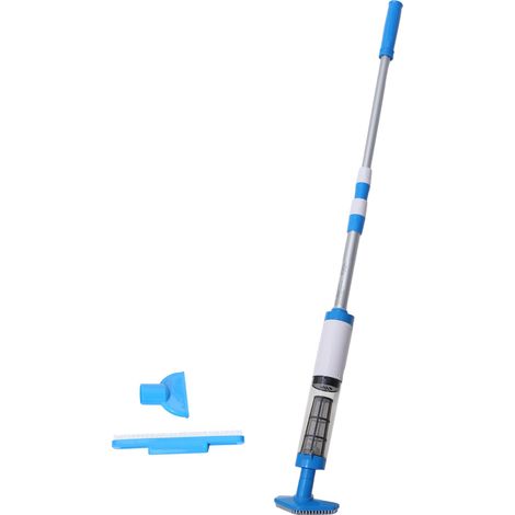 Aspiradora de piscina recargable inalámbrica 3 en 1, limpiadora de piscina de mano, adecuada para spas y piscinas pequeñas, puede limpiar arena y residuos (enchufe estadounidense). (1/5)