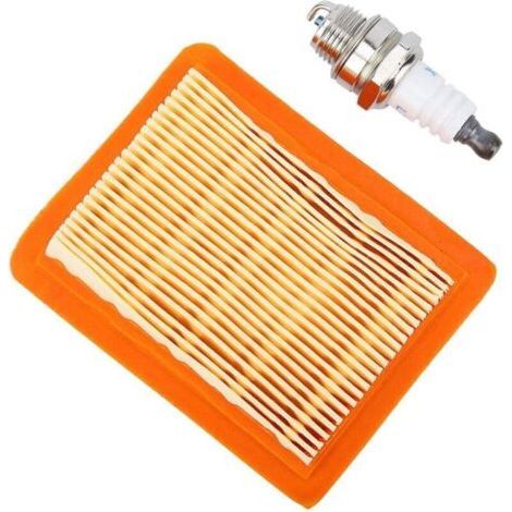 Filtro dell'aria e candela per tosaerba FS120, FS200, FS250 e FS350, ricambi e accessori MUMU (1/4)