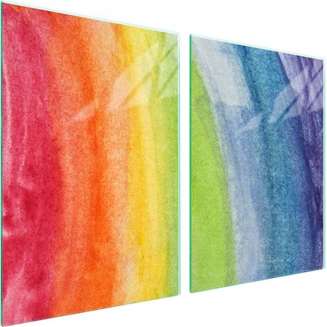 Glasschutzplatte für den Herd 2x45x52 Farbe (1/5)