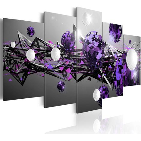 Quadro - Purple Solar System - 100x50 (1/4)