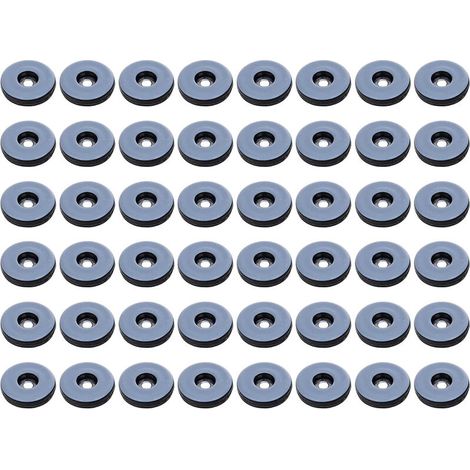 Pattini per mobili, confezione da 48 pattini rotondi in teflon, pattini antivibrazione per mobili - 19 mm (rotondi)