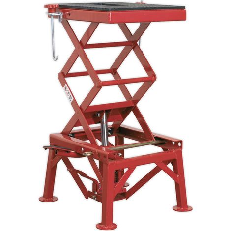 Sealey Hydraulic Motorcycle Lift Off-Road/Trials Bikes 135kg Capacity MC135 (1/5)