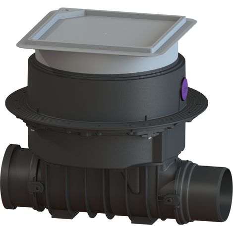 Tuyau de nettoyage Controlfix DN 150, plaque de base, carrelable
