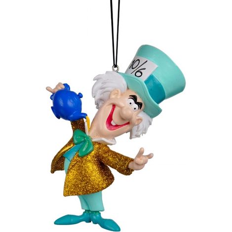 DISNEY Decorazione Cappellaio Matto Alice Nel Paese Delle Meraviglie