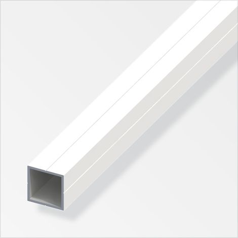 tubo quadrato 23.5 pvc bianco 0.3 (1/2)