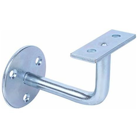 Supporto per corrimano dritto in acciaio zincato GAH Alberts 50×50×20 mm (1/3)