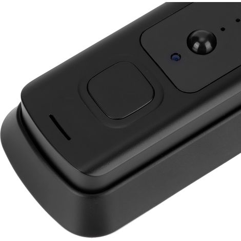 Sonnette vidéo intelligente WiFi, interphone sans fil, système de sécurité domestique avec détection de mouvement PIR 1080p (1/5)