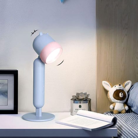 Lampe LED Sans Fil Rechargeable 1200mAh 3 Couleurs Intensité Réglable, Veilleuse Portable Décorative pour Bureau Chambre Chevet Lecture (1/4)