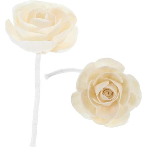 Diffuseur de fleurs (2 pièces) : mèche florale en coton et huiles essentielles. (1/5)