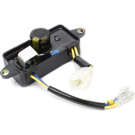 Régulateur de tension automatique AVR pour générateurs à gaz et à pétrole (50 Hz/220 V) 2 500 W (2,0 kW)