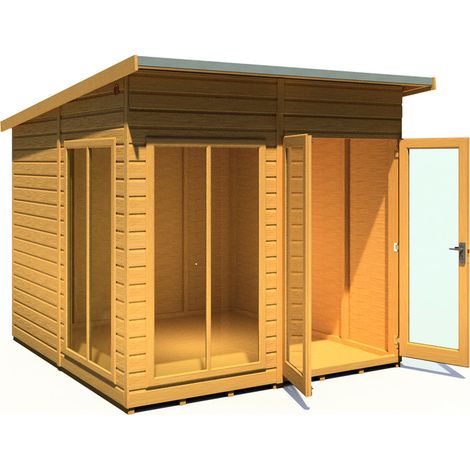 Lela 8x8 Summerhouse - L244.8 x W238 x H227.5 cm (1/5)