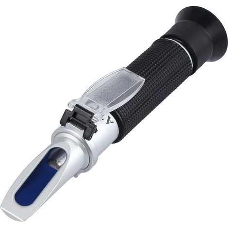 Refractometer, Automatic Temperature Compensation, Scale 0-100 PPT, Density 1.000-1.070, Saltwater Aquarium (1/5)