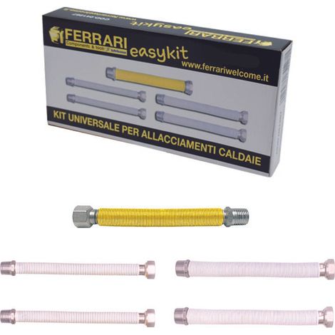 Easy kit 4 - Kesselanschluss mit Isoliermuffe easy kit4 Kesselanschluss 1/2 "x420 St.2 071366 St.2 071368 St.1