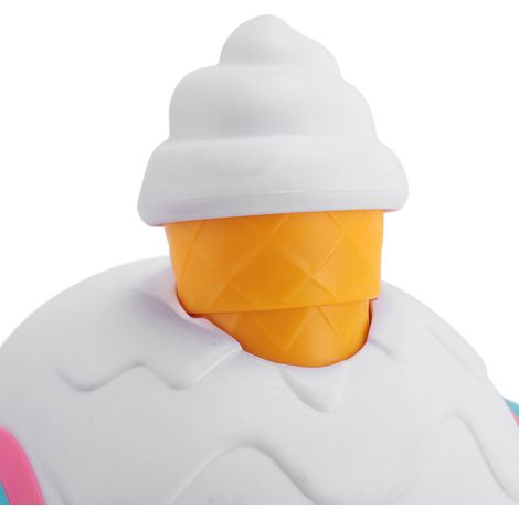 Jouet de bain en forme de glace, machine à bulles amusante avec ventouses pour les tout-petits garçons et filles (1/5)