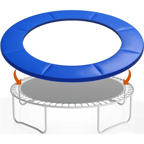 Housse de protection pour bordure de trampoline 305 cm - Résistante aux déchirures et aux UV - Imperméable - Bleue (1/5)