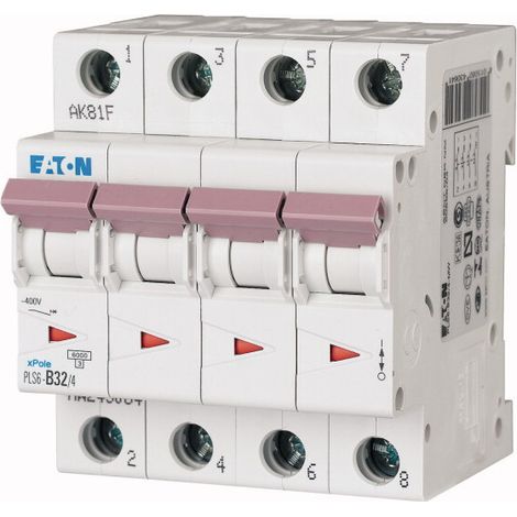 Disjoncteur PLS 4X32A 6kA courbe C (000243090)