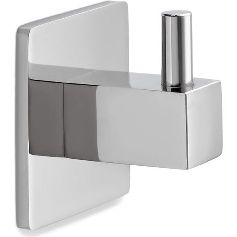 Garderobenhaken SELA 36 x 36 mm Länge 30 mm Edelstahl poliert (1/2)