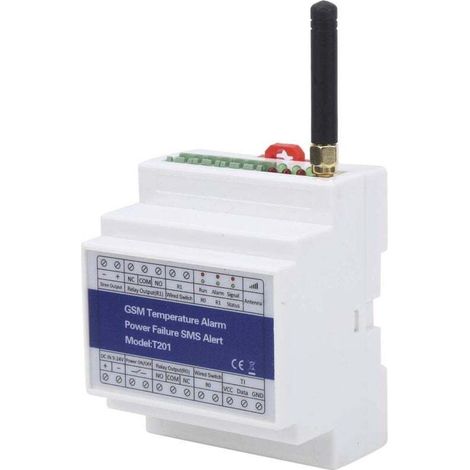 Alarme de surveillance à distance de température d'humidité SMS GSM, thermomètres intérieurs Alarme de température Alerte de panne de courant (1/4)