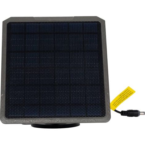 Panneau solaire pour caméra de chasse, prise 5,5 x 2,1 mm pour caméra de chasse E6 2.0 Pro, E6P, E6P Max, E8 2.0 Pro, E8P, E8P Max, E9 2.0 Pro, X50 Pro Max, X70 Pro (1/3)
