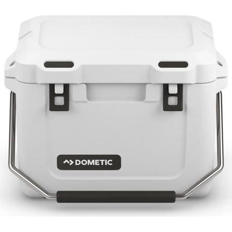 Glaciere isotherme - DOMETIC - Patrol 20 - 19L - Poignée de transport inox - Conserve la glace plusieurs jours - Blanc