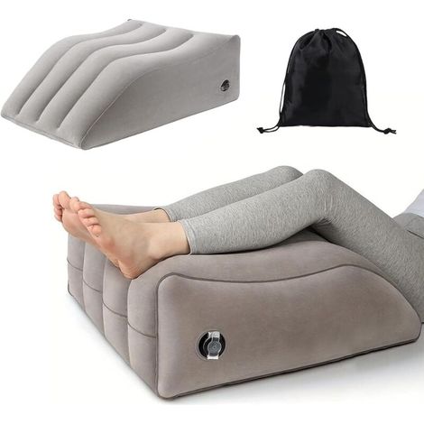 Bardusch-Coussin Jambes Surélevé Gonflable, Coussins Relève-Jambes Oreillers de Coin de Jambe Repos de Jambe pour Élever Après la Chirurgie (1/5)