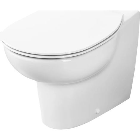 Armitage Shanks Contour 21 Splash School Rimless Back-to Wall Pan 525mm Projection - Excluding Seat (1/5)