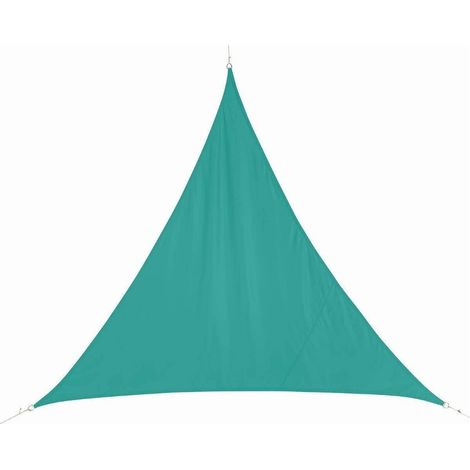 Tenda a Vela Parasole Triangolare impermeabile 3x3x3m Verde (1/3)